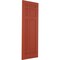 Ekena Millwork True Fit PVC San Juan Capistrano Mission Style Fixed Mount Shutters, Colorful Leaves, 15W x 34H, PR TFP001SJ15X034CL - alternate 6